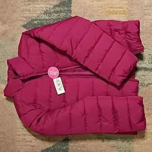 NWT Children's Place Purple Puffer Coat